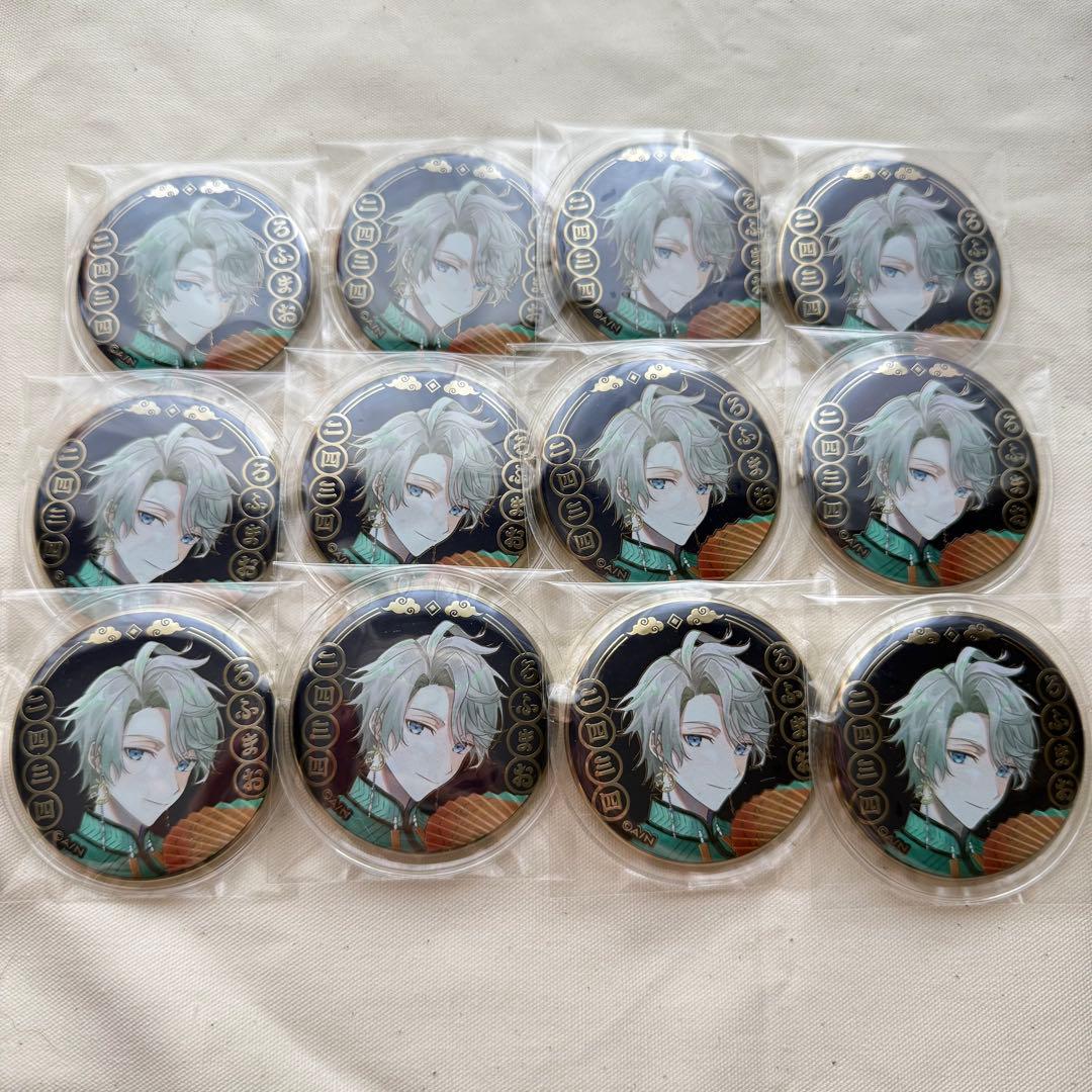 甲斐田晴 缶バッジ ろふまお 四神 にじさんじ まとめ売り
