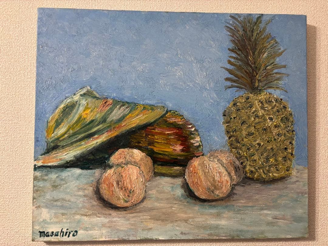 麦わら帽子　パイナップル　桃