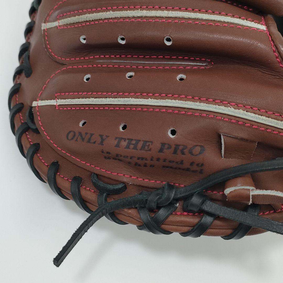 【極美品・ほぼ未使用】ハタケヤマ　硬式用　キャッチャーミット　PBW　和牛革