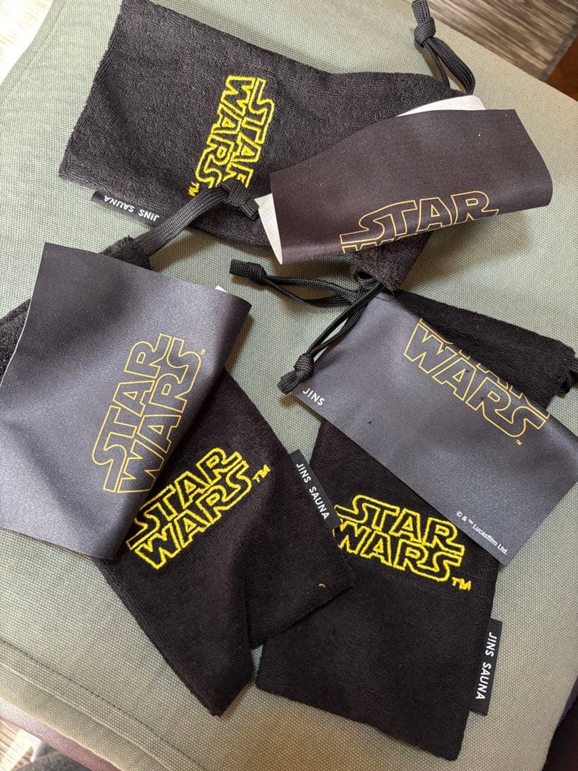 【3個セット】JINS スターウォーズ ヨーダ ダースベイダー サウナハット