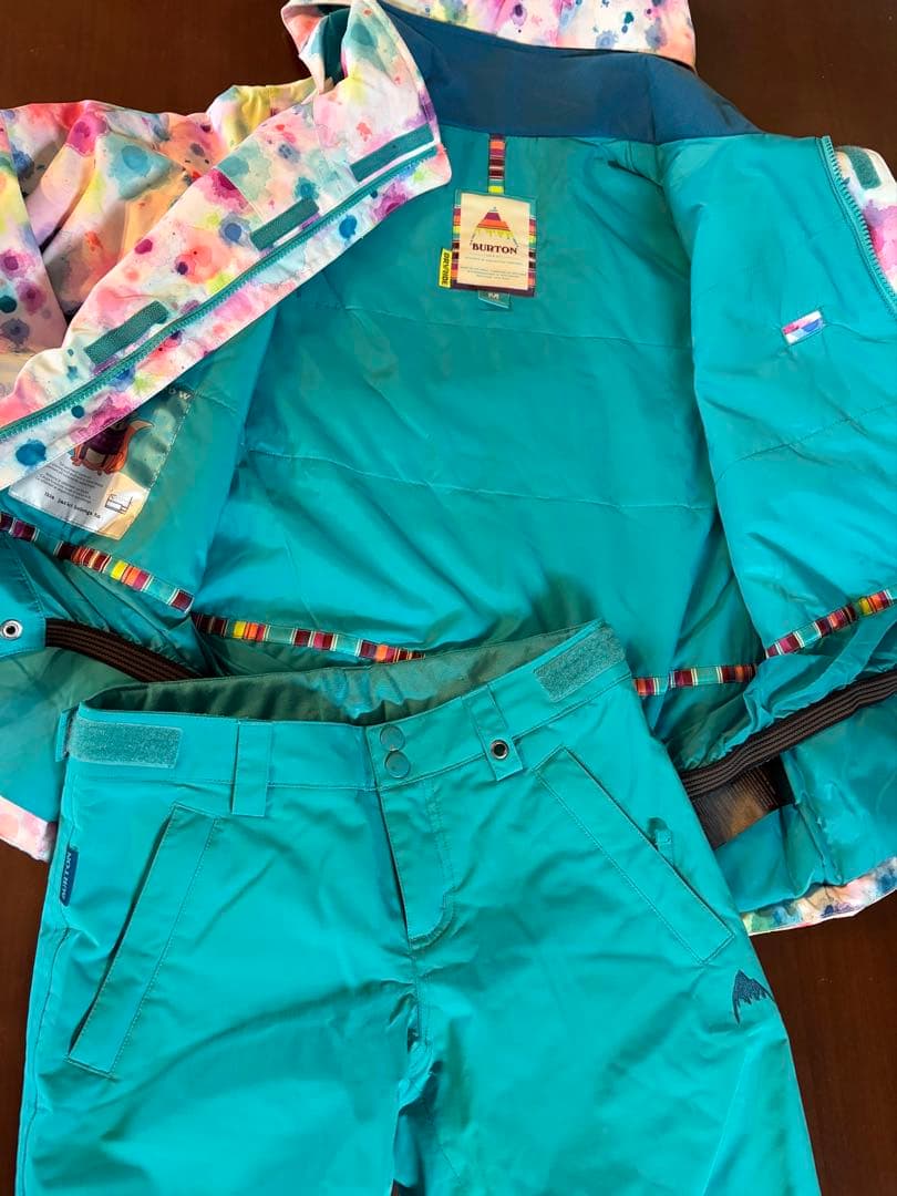 【Burton】 スキーウェア・スノーボードウェアセット（子ども用）