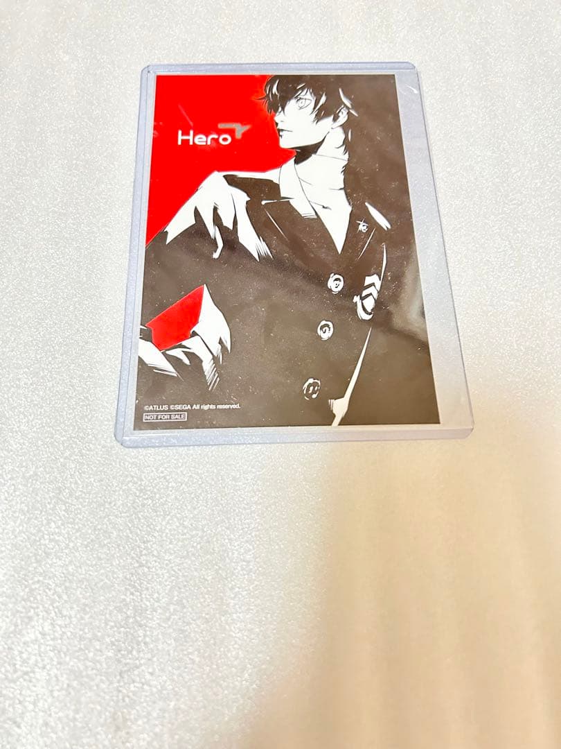 ペルソナ5 マニアクス　ポストカード　特典主人公