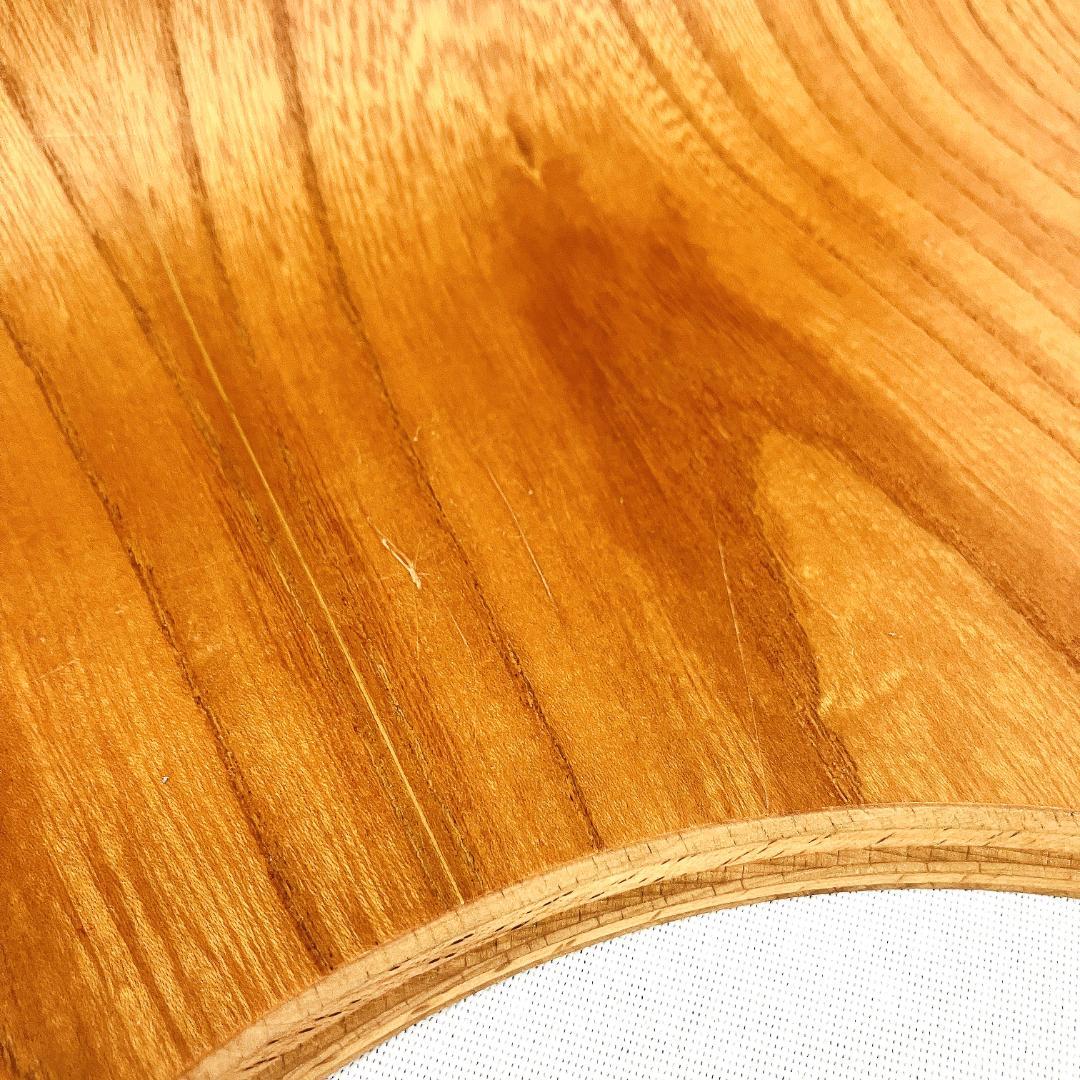 Tendo 天童木工 座椅子 2脚セット 藤森健次 曲げ木 ケヤキ板目 曲木②