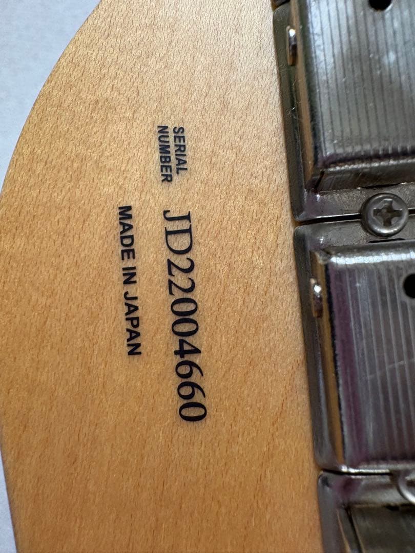 フェンダージャパン　テレキャスター　未使用