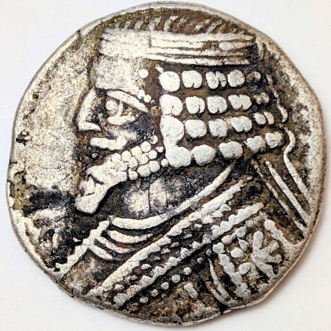 TKC137 フラアテス4世（パルティア王）テトラドラクマ銀貨