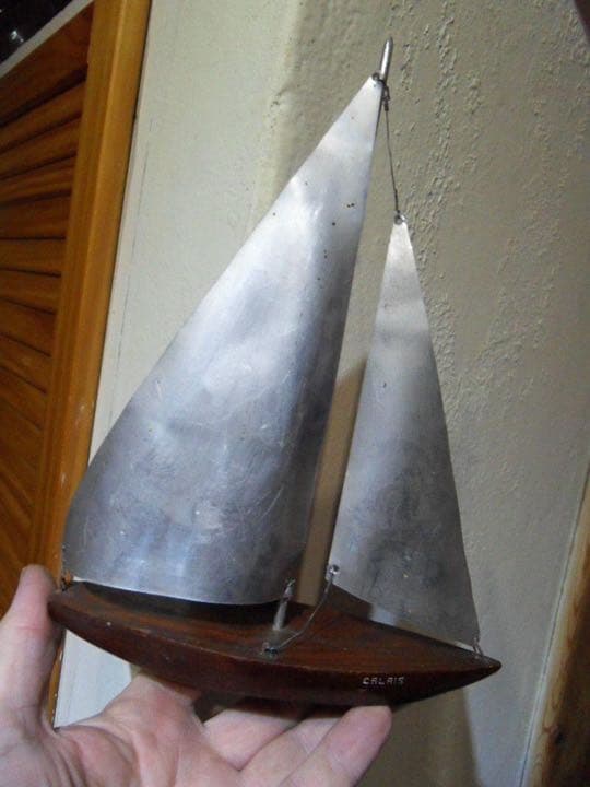 アンティーク　ヨット　イギリス製です
