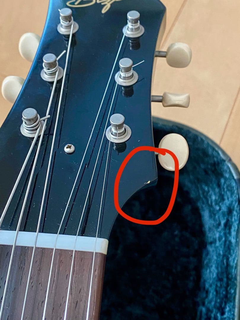 Bizen Works BURNED Special 中古 ハカランダ指板