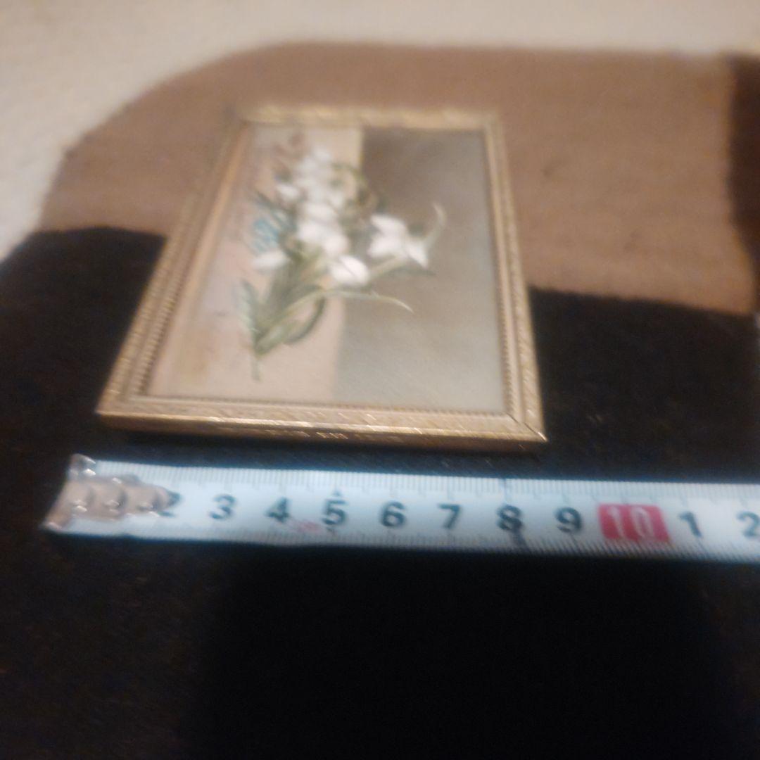 ドームガラス　アンティーク　フレーム　デンマーク