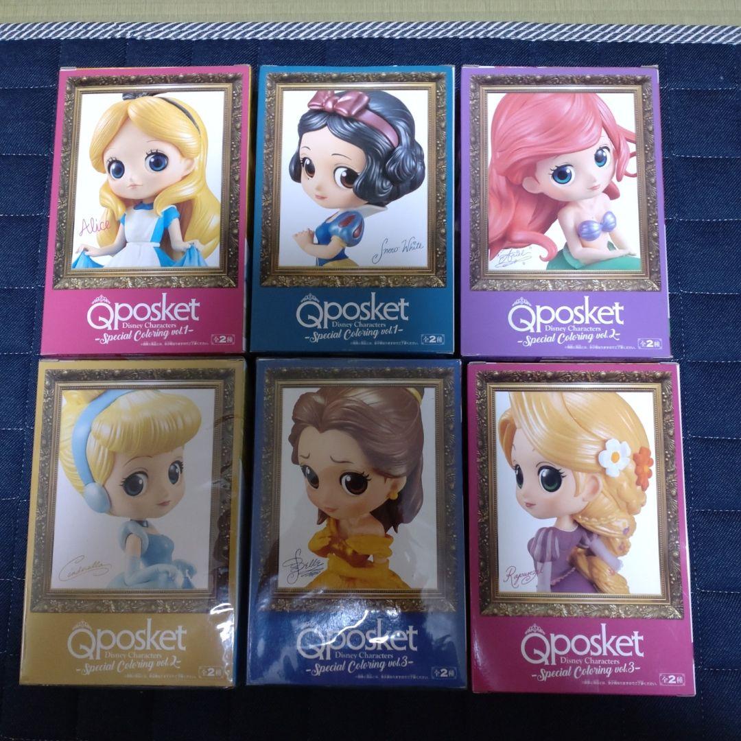 Qposket DisneyCharacters　6個セット