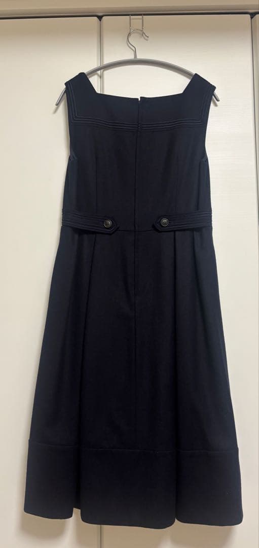 ジェーンマープル　ジャンパースカート　ワンピース　ネイビー