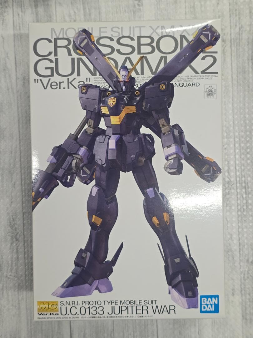 MG 1/100 クロスボーンガンダムX2 Ver.Ka