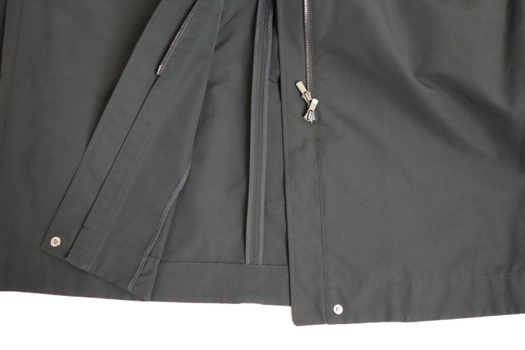 theory luxe 21AW ウォッシャブル モッズコート　ブラック