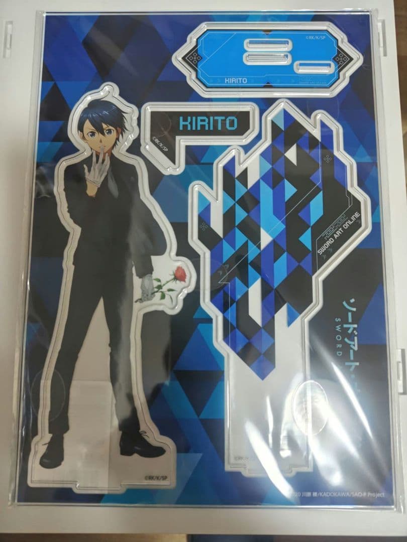 ソードアート・オンライン　キリト　S賞　BIGアクリルスタンド　くじ引き堂