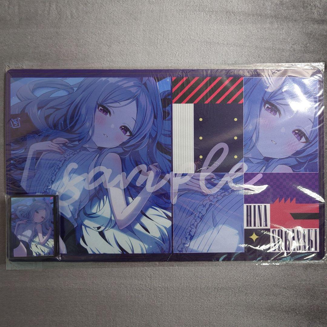 α2 ブルーアーカイブ 横になる&腕章 空崎ヒナ スリーブ&プレイマット