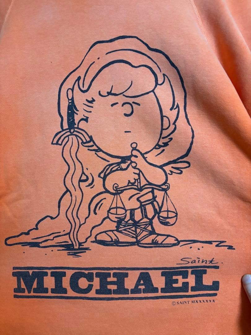 SAINT セントマイケル23AW スヌーピー スウェット