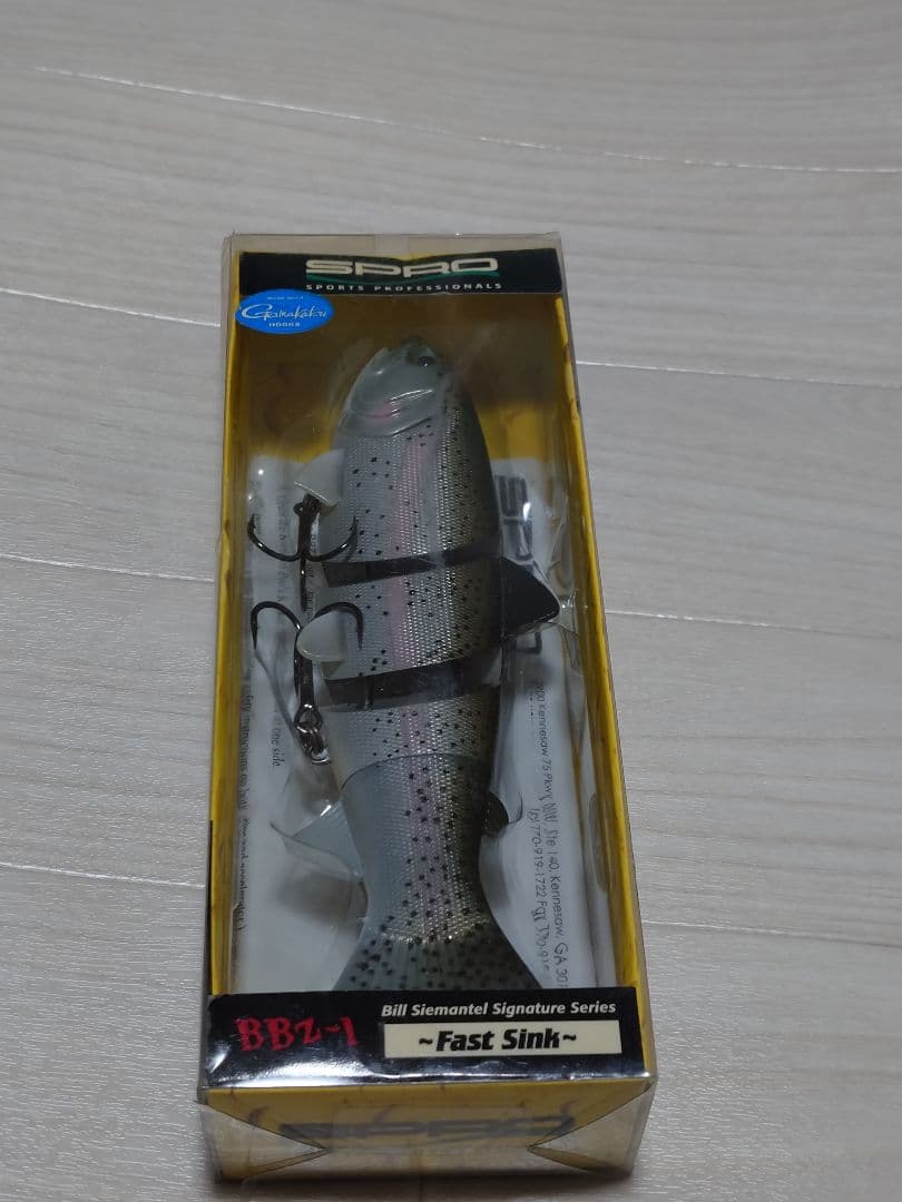 SPRO BBZ-1 ファストシンキング レインボートラウト