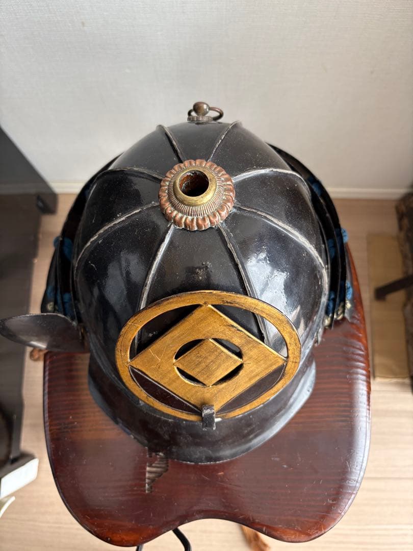 甲冑　等身大　当時物　鎧櫃付き