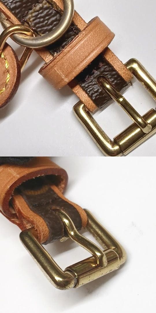 良品 ルイヴィトン 首輪 カラー 小型犬 M58072 コリエバクスターPM②