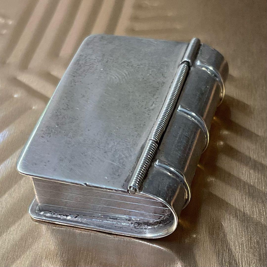 アンティークピルケース　スペインシルバー925　小物入れ　銀雑貨　蚤の市