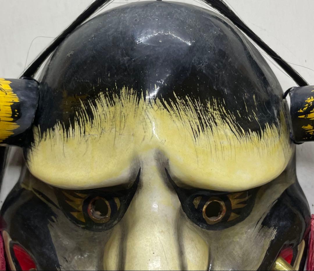 石見神楽面　石見神楽　石州和紙　魔除け　家内安全　商売繁盛　Lw7613