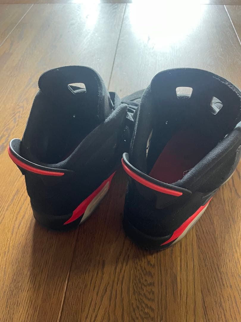 NIKE AIR JORDAN 6 ブラック/オレンジ　26.0