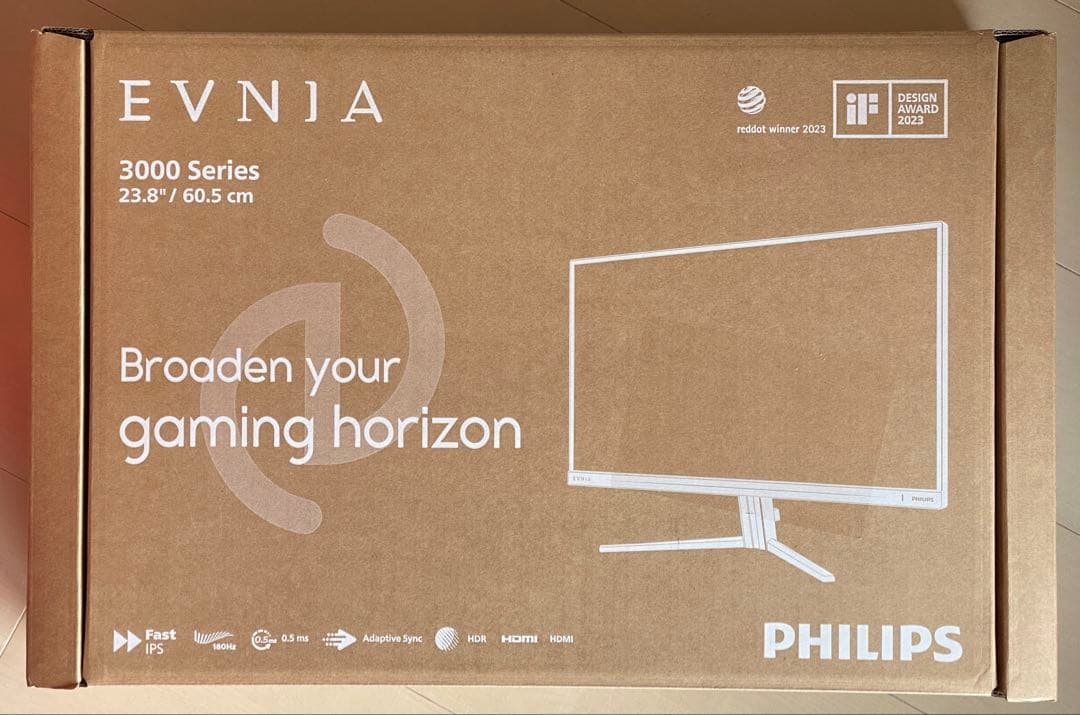 EVNIA 3000シリーズ 23.8インチ モニター　中古