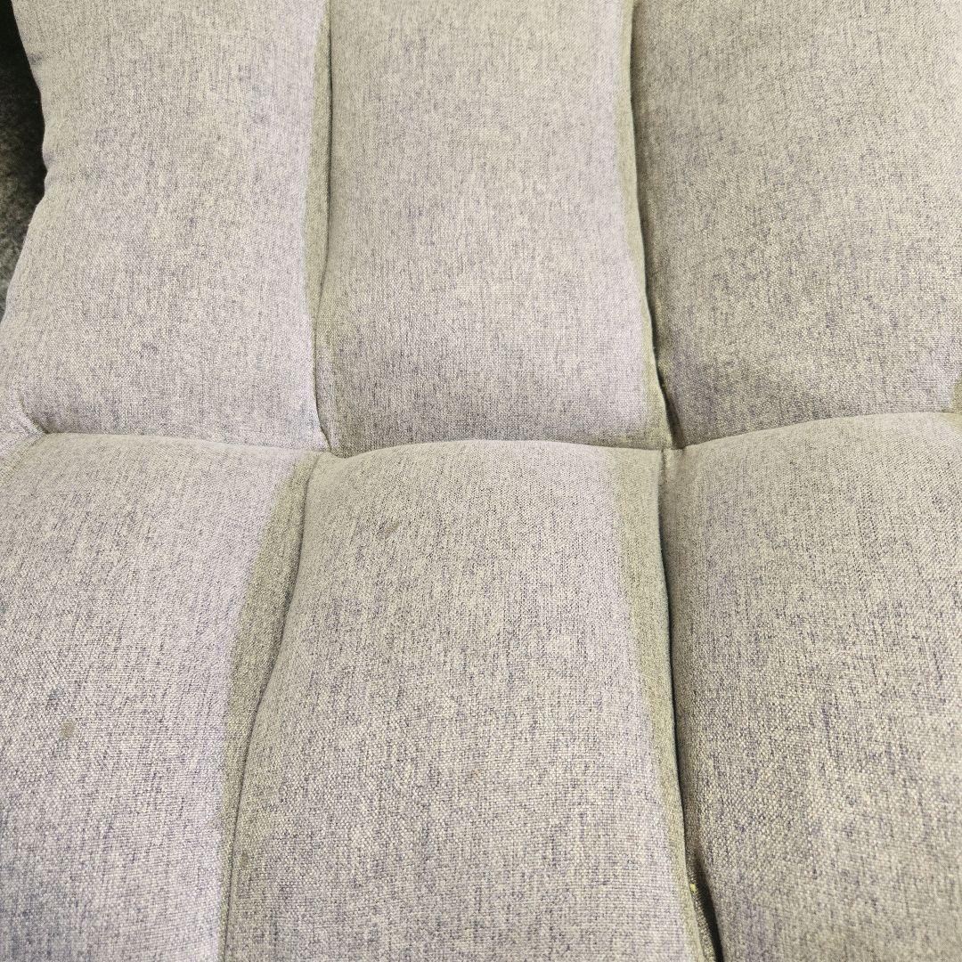 最終値下げグレーのリクライニング座椅子 14段階調整可能