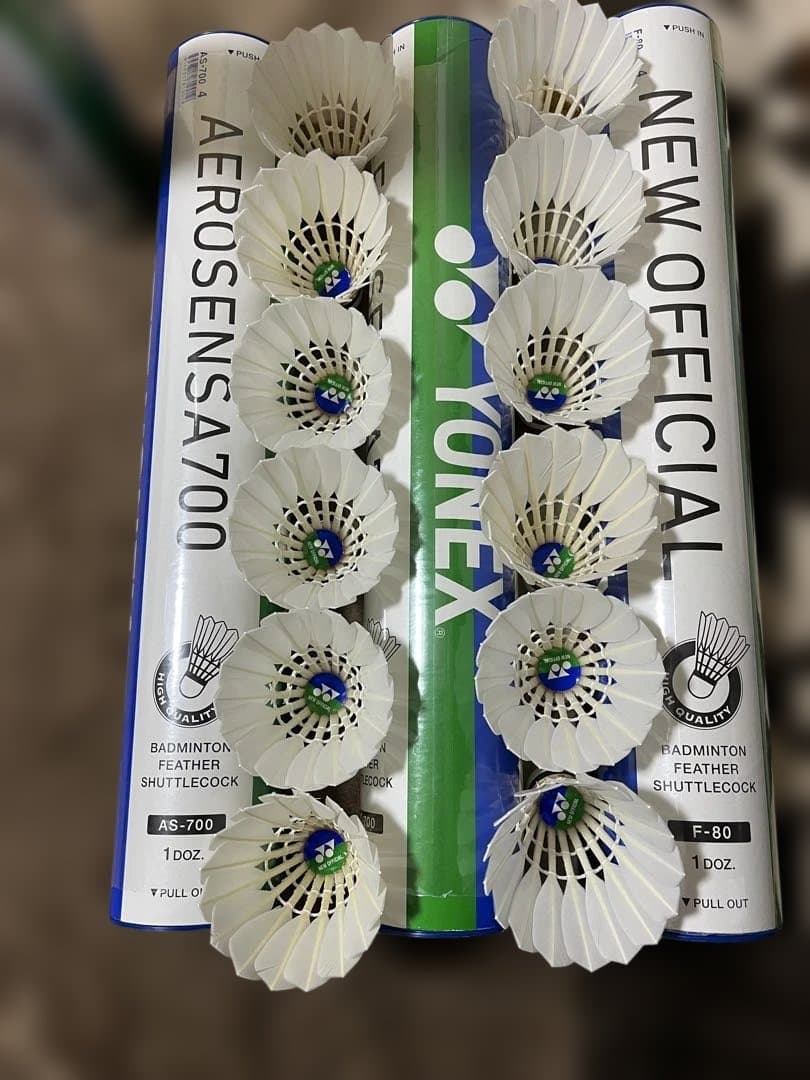 YONEXAEROSENSA700 &NEWOFFICIAL 5本❗️早い者勝ち❗️