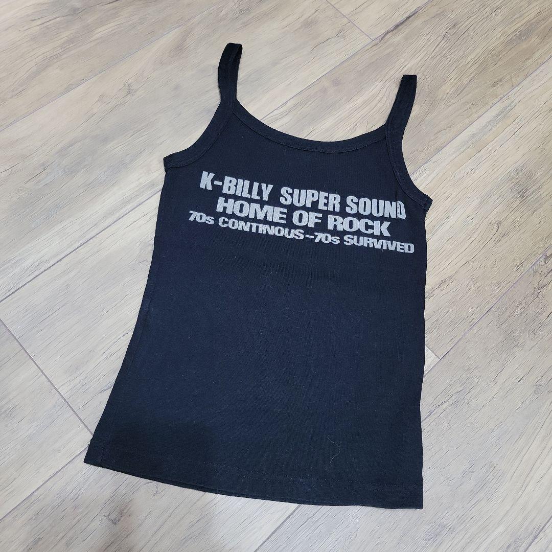 ブラック キャミソール ヘッドフォンスカル