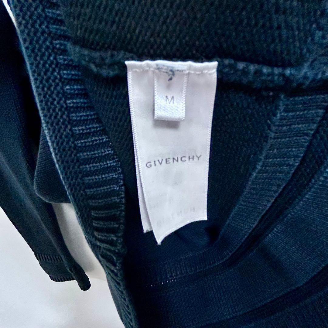 人気デザイン☆Givenchyジバンシィ 4Gロゴニットセーター黒M