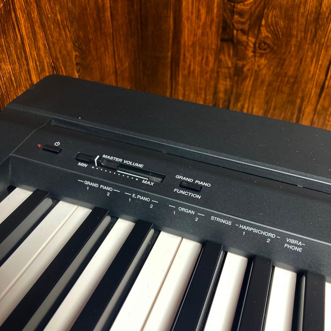 極美品 ヤマハ 電子ピアノ 88鍵盤 ブラックP-45B 2020年製