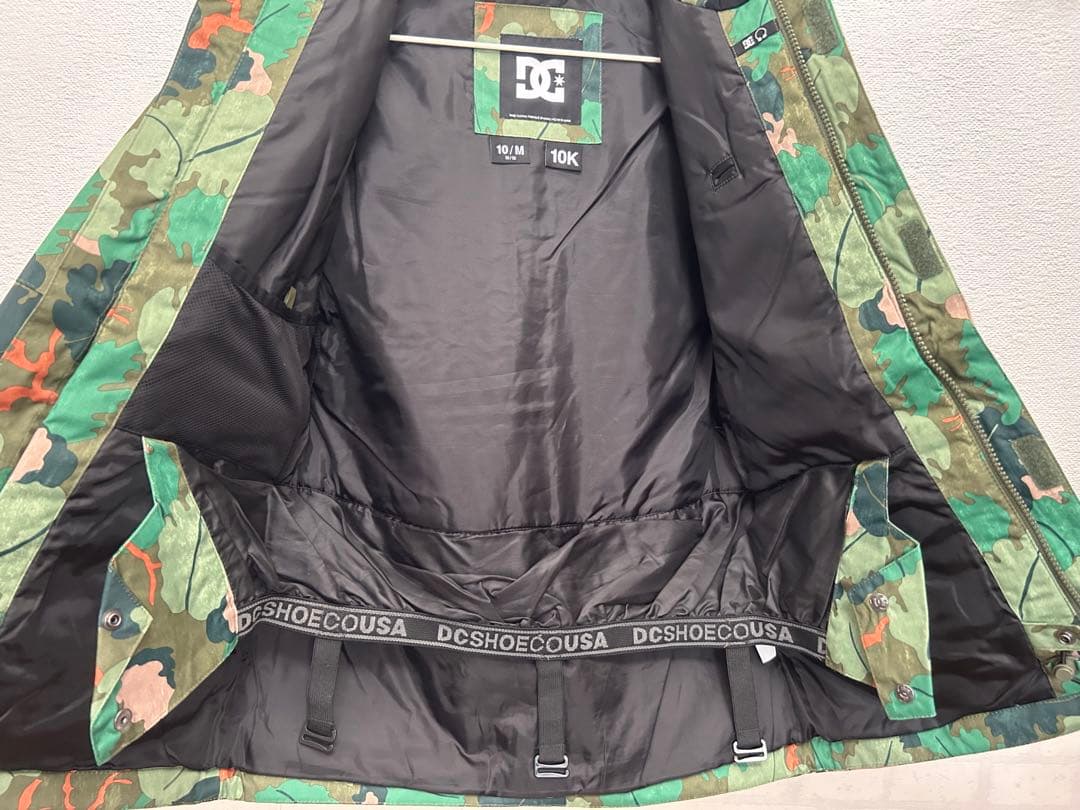 DC カモフラージュ スノーボードジャケット　10M 140cm