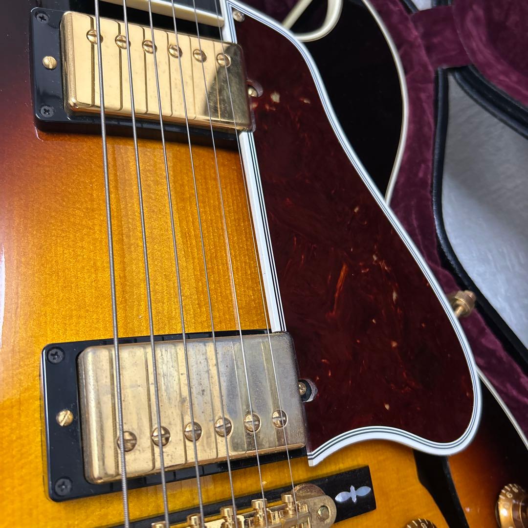 美品ギブソンL4M カスタムショップ2009年モデル　ハードケース鑑定書