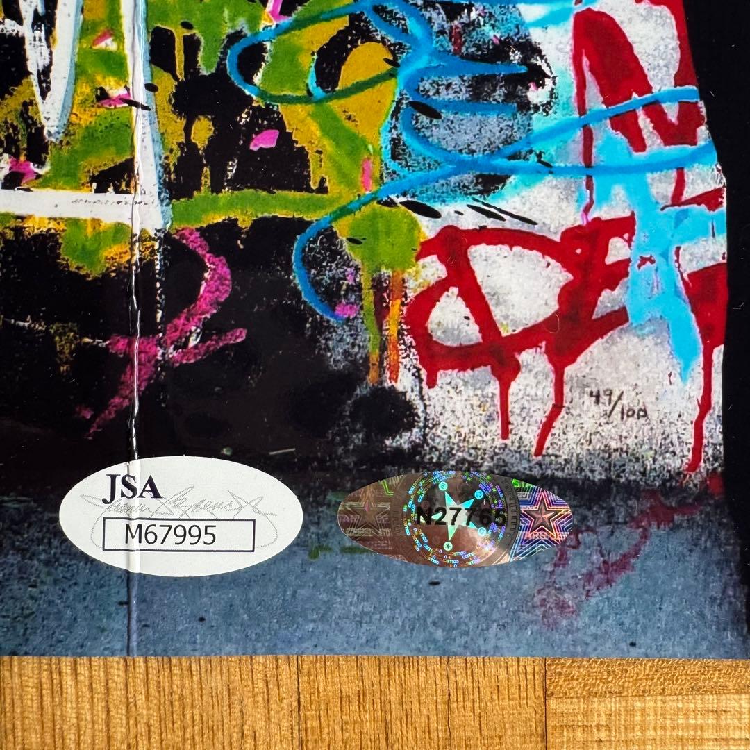 Mr. Brainwash サイン入り ポスター