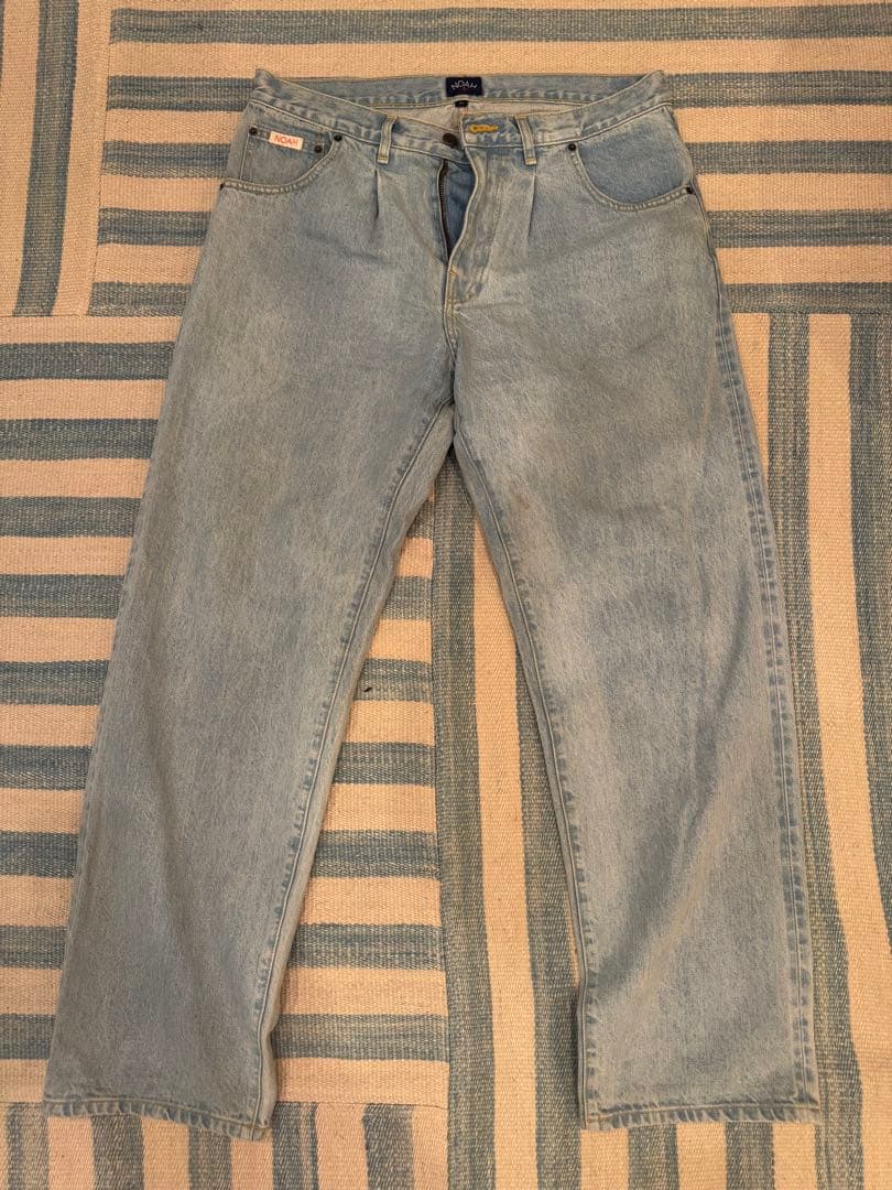 NOAH ノア 1タック デニム 34 Made in USA