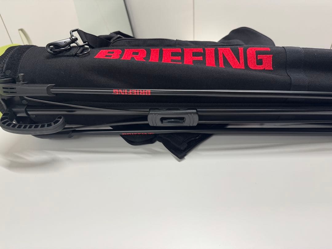【美品】BRIEFING セルフ スタンド キャリー ブラック