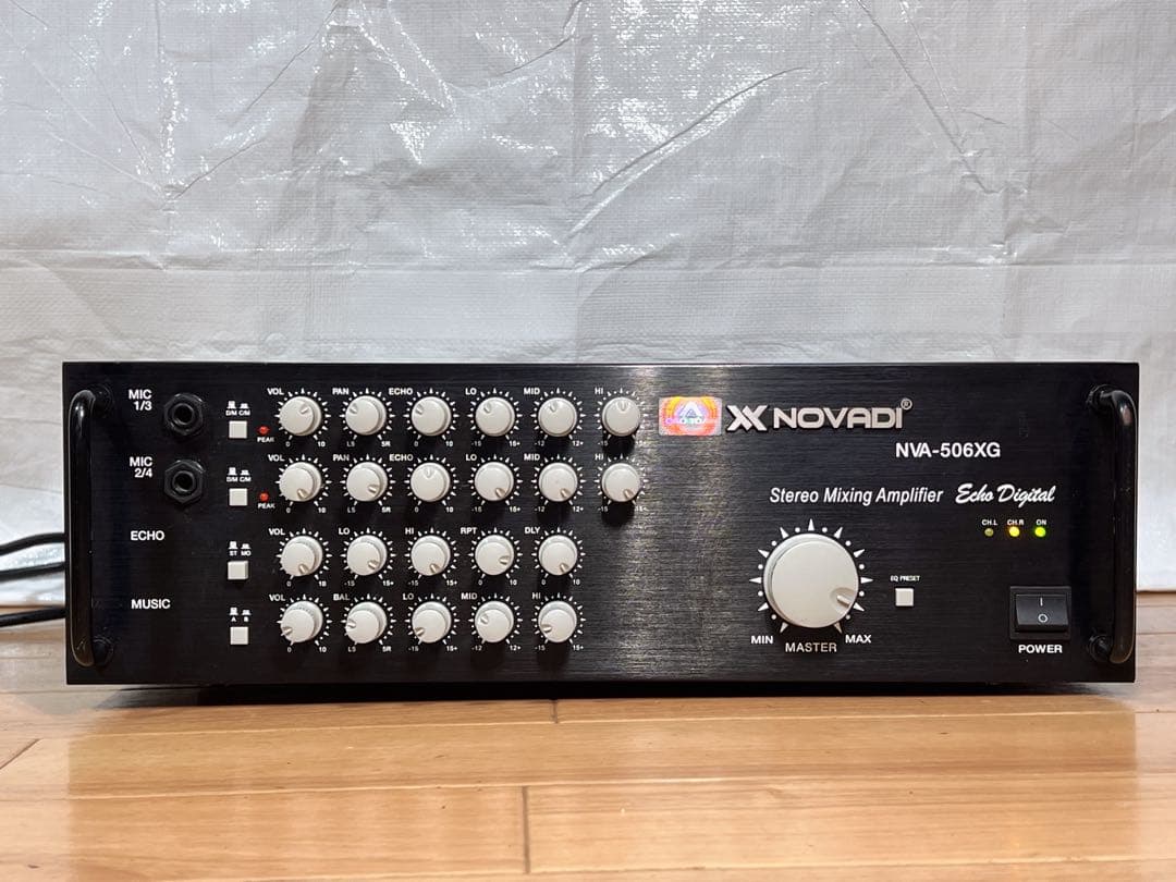 NOVADI NVA-506XG ステレオミキシングアンプ