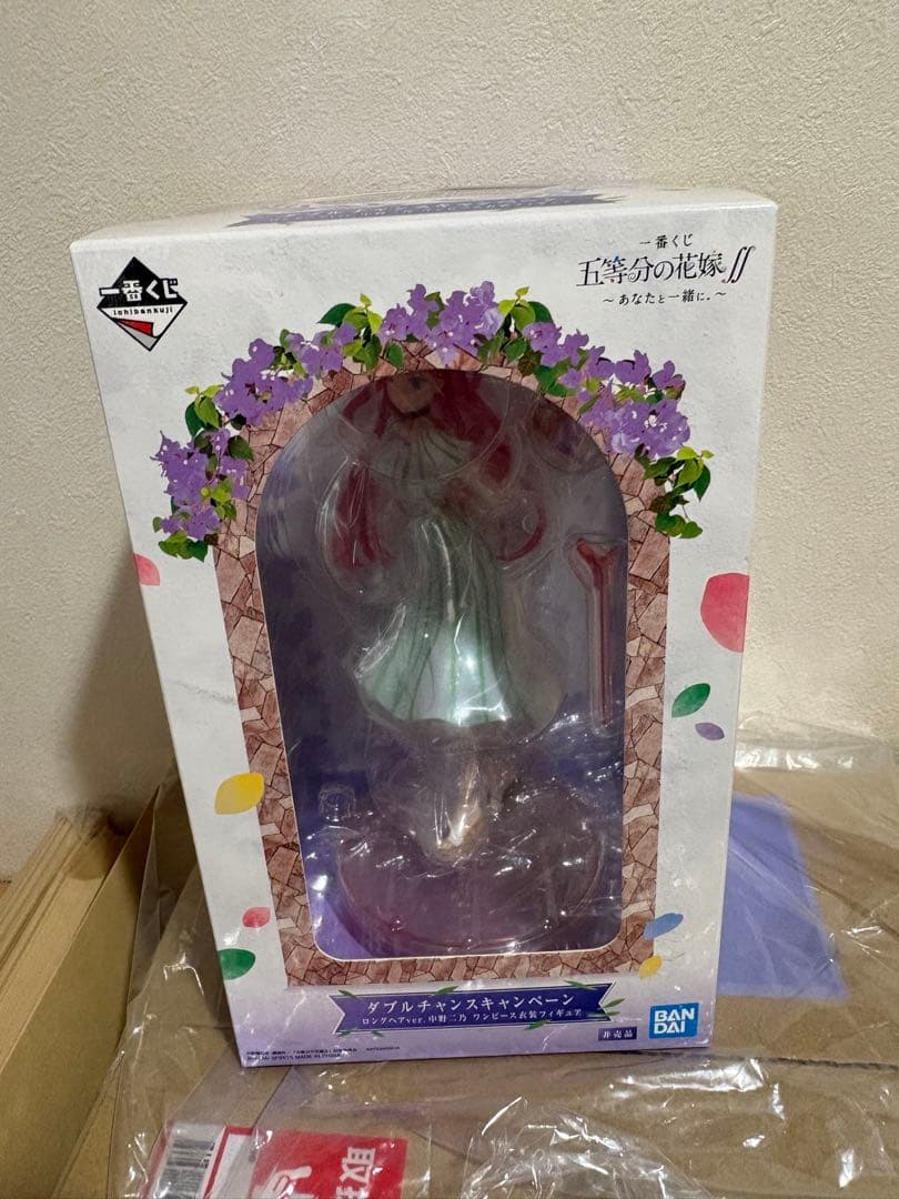 ダブルチャンス 当選品 中野二乃 ロングヘアver. 一番くじ 五等分の花嫁