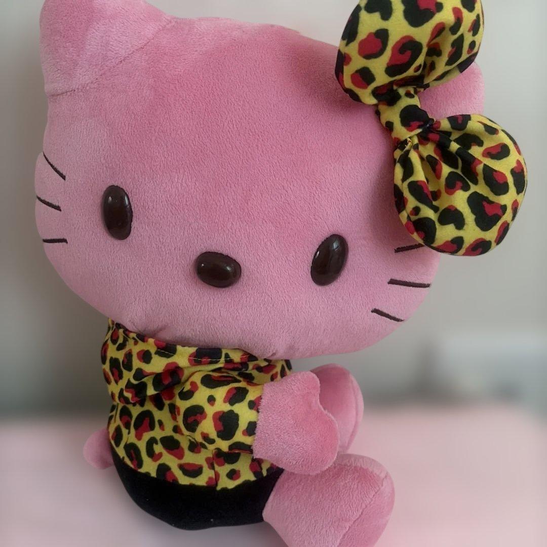 ハローキティレオパードプリント パーカー ビッグサイズ サンリオ 2014 レア
