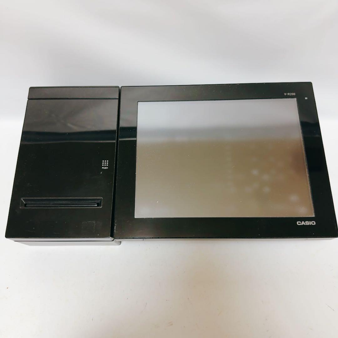 【中古】カシオ製高機能レジV-R200本体　タッチパネルレジ POS