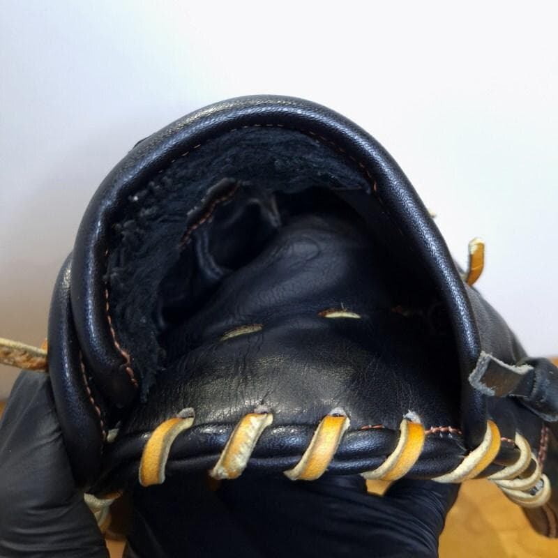 ZETT ゼット 日本製 バーノン2 旧ラベル 内野用 軟式グローブ