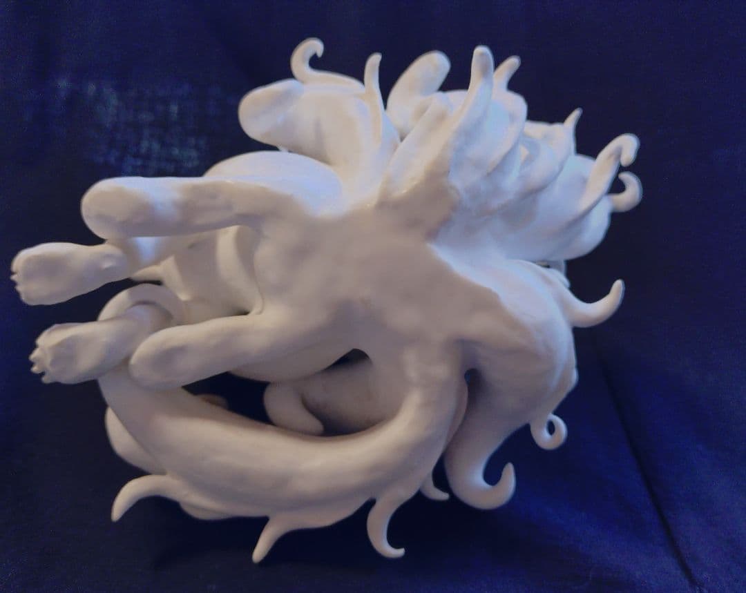 【九尾の狐】一点物 フィギュア 仏像