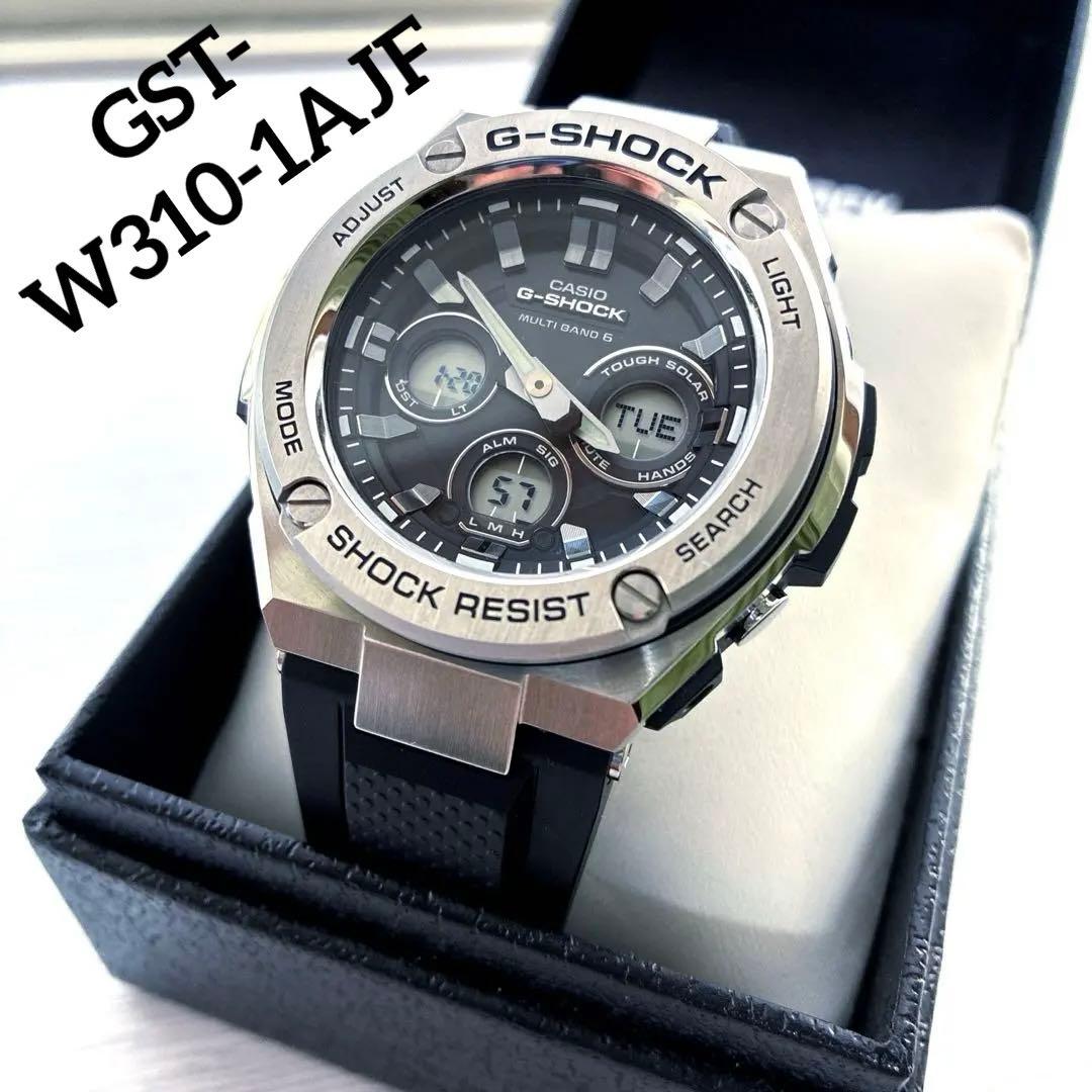 【美品】G-SHOCK G-STEEL 電波ソーラー GST-W310-1AJF