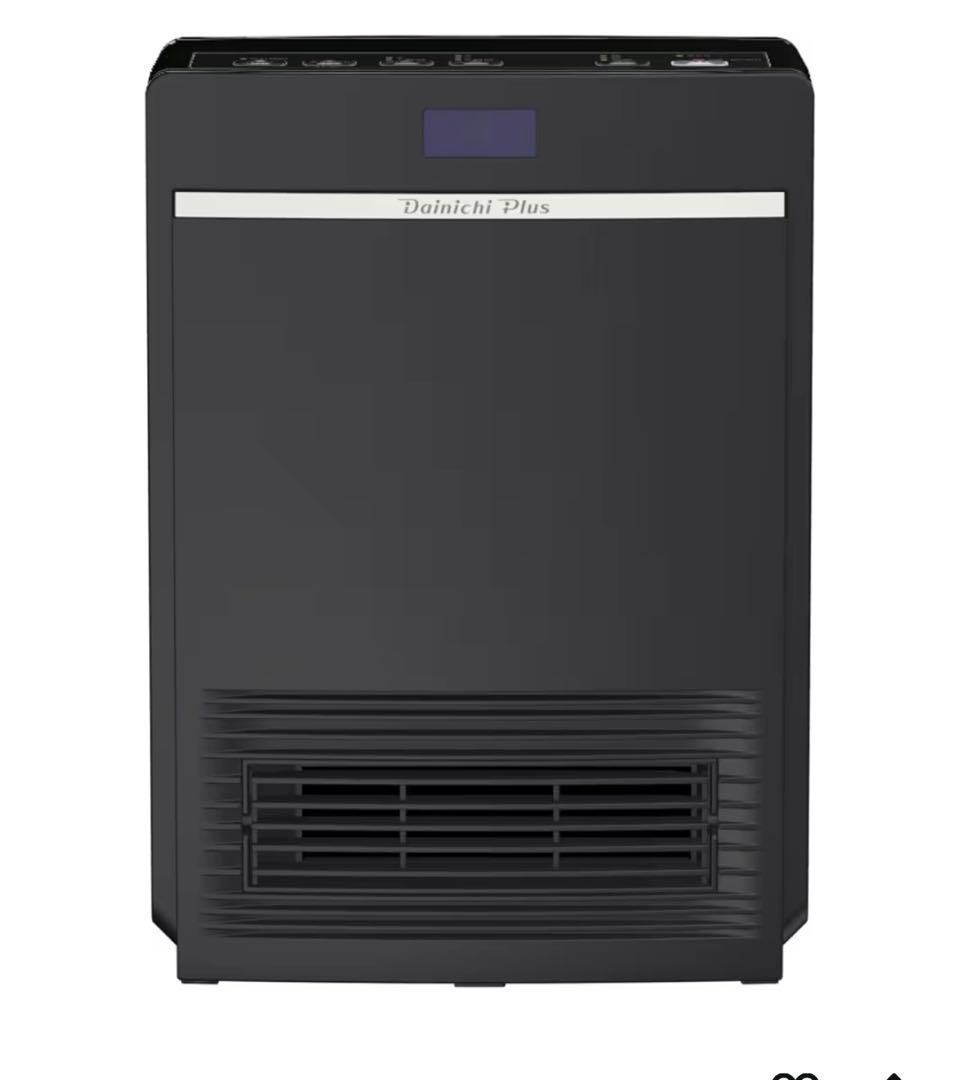 セラミックファンヒーター 暖房 1200W ブラックEF-P1200H-K