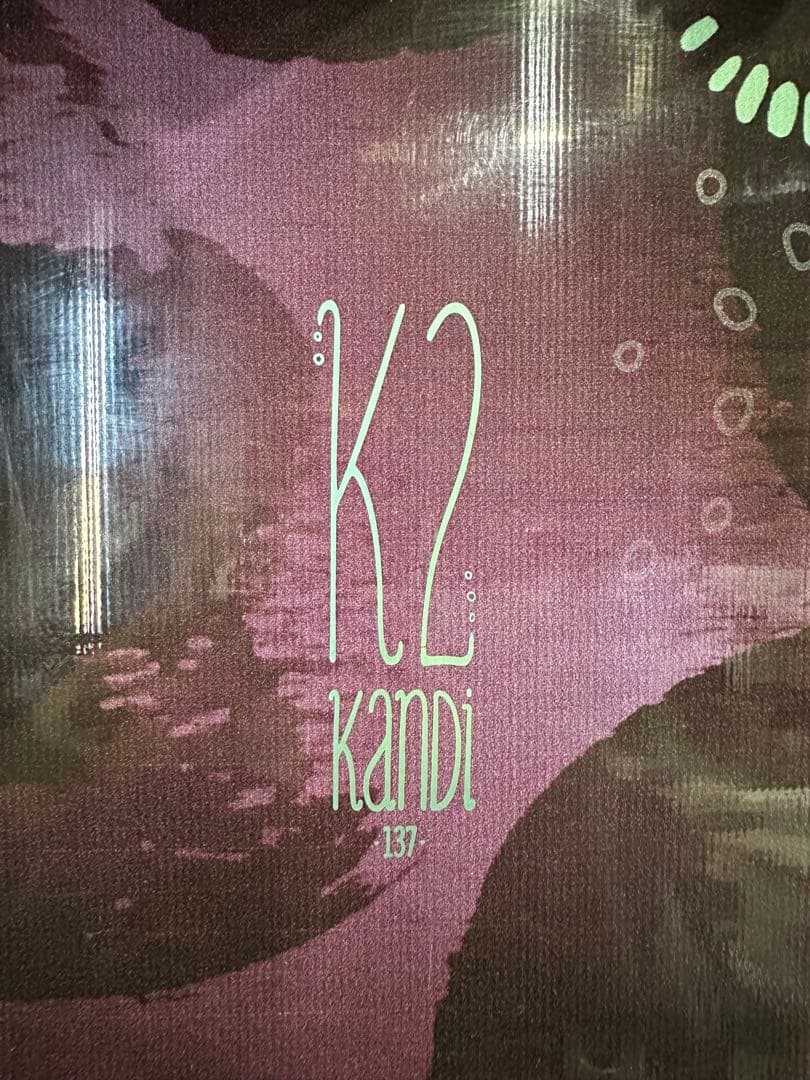 K2 KANDI スノーボード 137 子供用 FLUX バインディング付