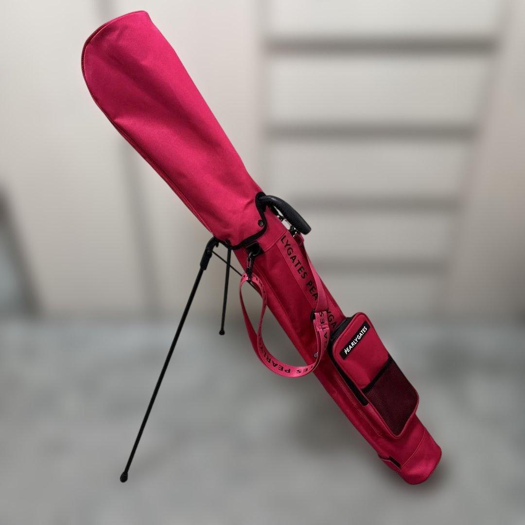 PEARLY GATES セルフスタンド バッグ ピンク　2024年モデル