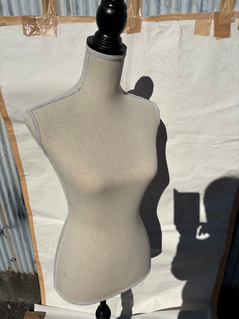 アンティーク　エレガントなトルソー　ボディマネキン　洋装ソーイング 布製女性用