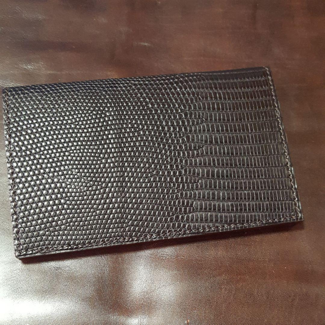 呂呂 (ロロ)　リザードマット　名刺入れ