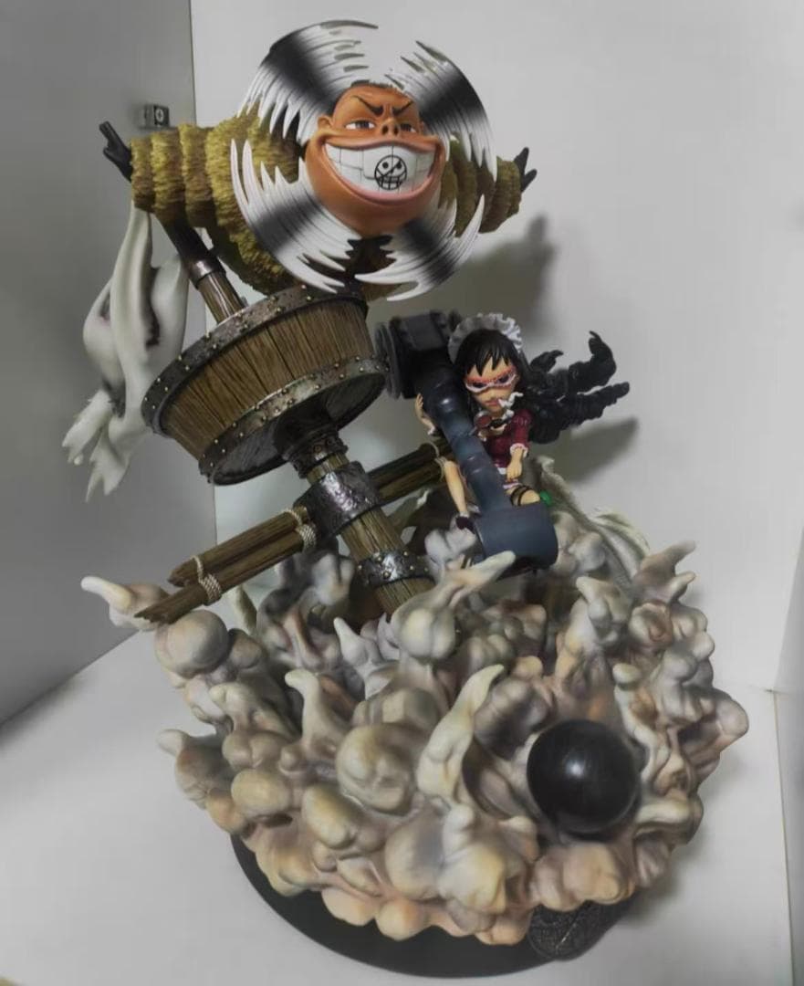 ワンピース LBS Baby5 バッファロー ガレージキット ガレキ スタチュー