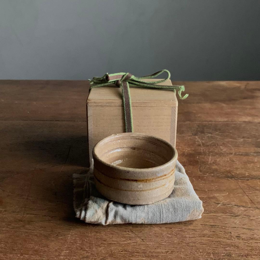 輪線文 桶盃 半筒盃 盃 ぐい呑み ちょこ 酒器 古美術 古道具 アンティーク